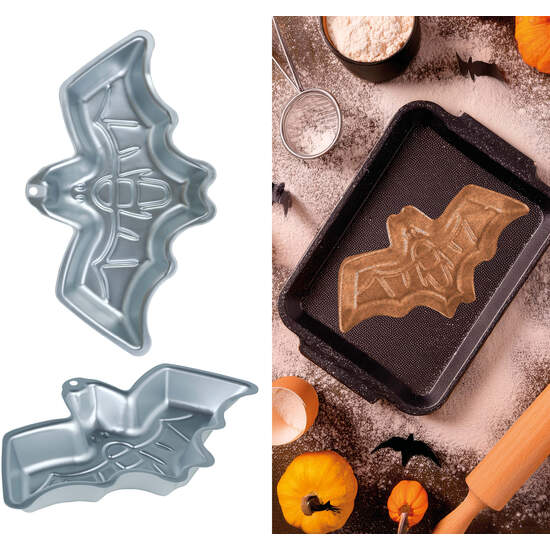 MOLDE ALEACION DE ALUMINIO MURCIELAGO, 32X19 CM image 0