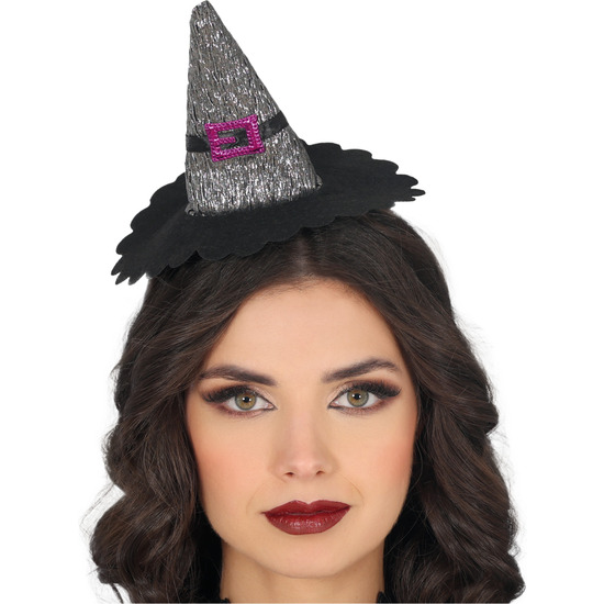 MINI HAT BRUJA PLATA image 0