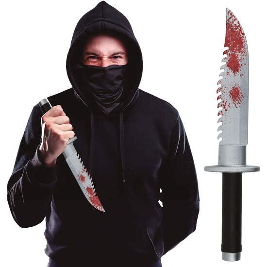 MACHETE ENSANGRENTADO 33 CM image 0