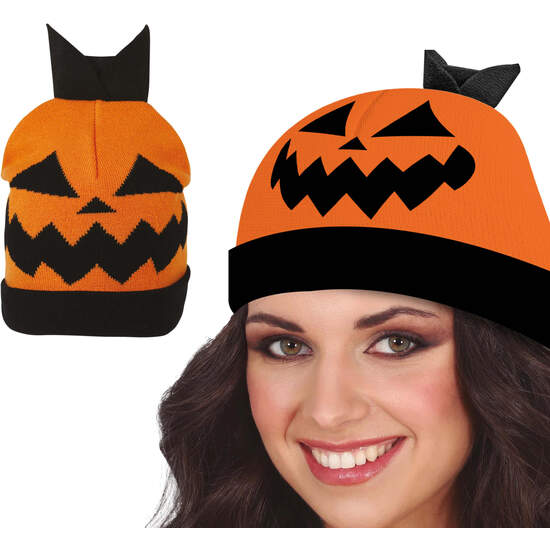 GORRO CALABAZA EFECTO LANA image 0