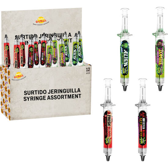 CAJA 12 JERINGUILLAS SANGRE image 0