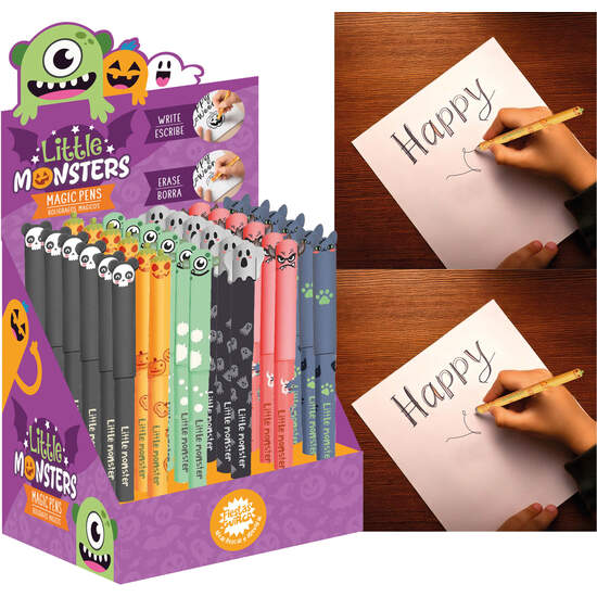 DISPLAY 36 BOLIGRAFOS LITTLE MONSTERS image 0