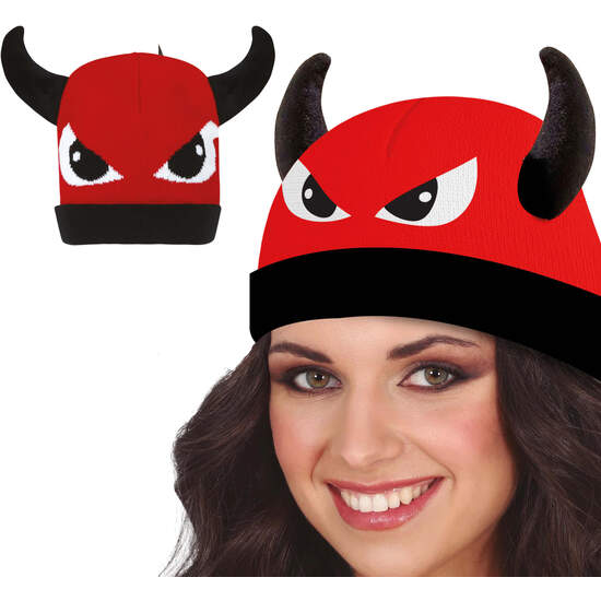 GORRO DEMONIO EFECTO LANA image 0