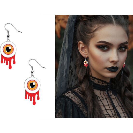 PENDIENTES HALLOWEEN, OJOS image 0