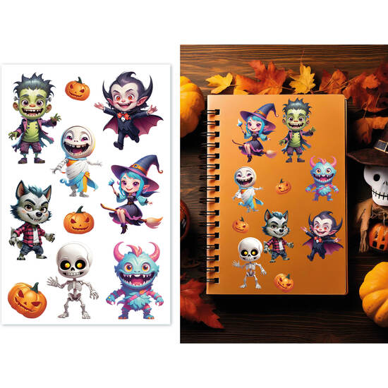 PEGATINAS SURTIDAS HALLOWEEN image 0