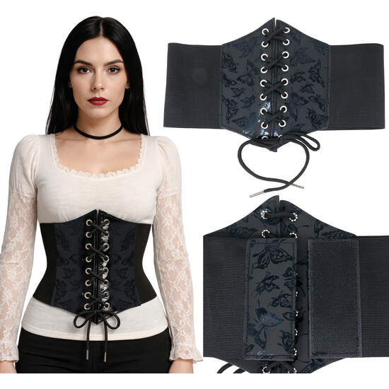 CORSET NEGRO, ADULTA image 0