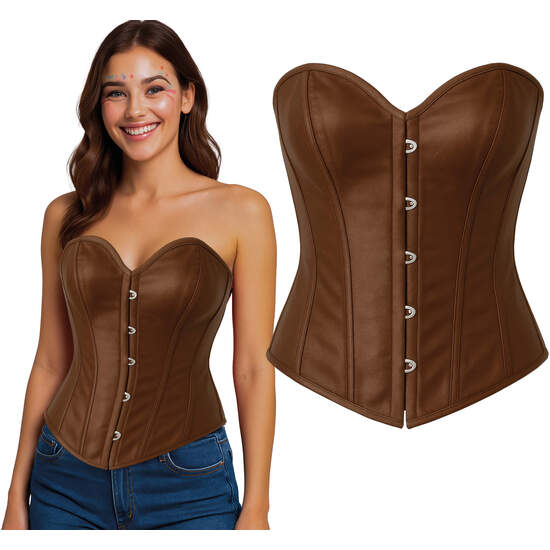CORSET MARRON, ADULTA, 38 - 40 (M) image 0