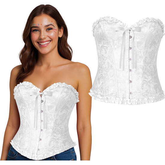 CORSET BLANCO, ADULTA, 36 - 38 (S) image 0