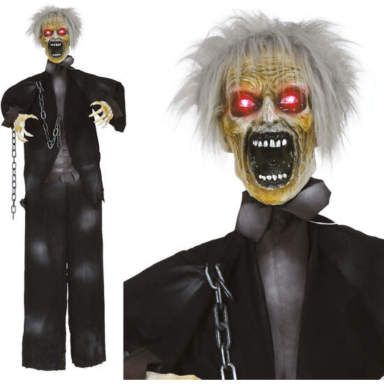COLGANTE ZOMBIE LUZ, SONIDO Y MOVIMIENTO, 170 CMS image 0