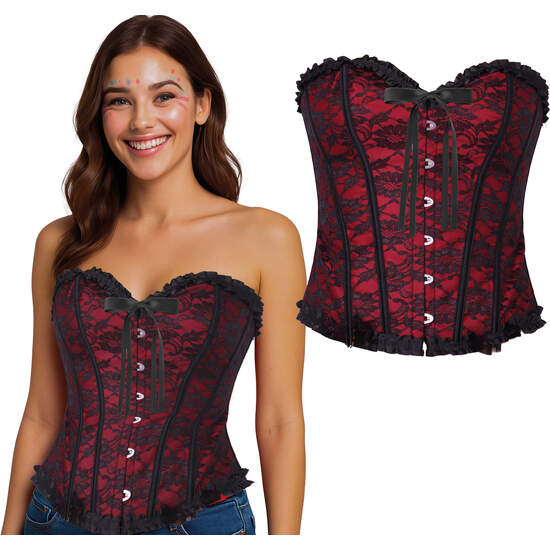 CORSET BURDEOS, ADULTA, 36 - 38 (S) image 0