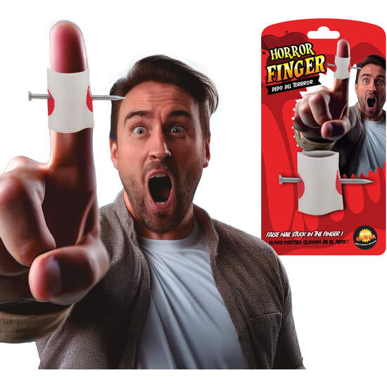 BROMA: CLAVO ATRAVIESA DEDO, ADULTO image 0