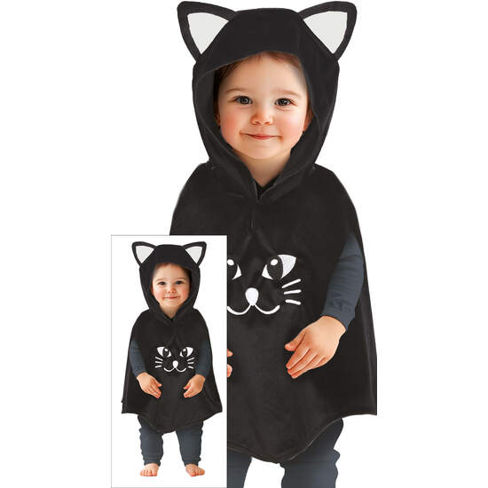 CUTE CAT PONCHO, BABY, 18 - 24 MESES image 0