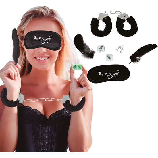 SET SEXY 5 PCS NEGRO, ADULTO image 0