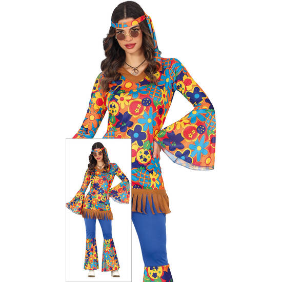 FLOWER HIPPIE, ADULTA, 42 – 44 (L) image 0