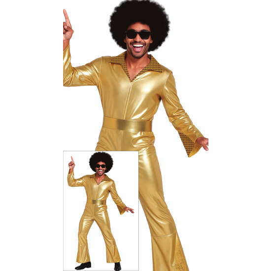 DISCO GOLD COWBOY, ADULTO, 52 – 54 (L) image 0