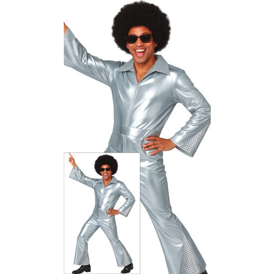 DISCO SILVER COWBOY, ADULTO, 48 – 50 (M) image 0