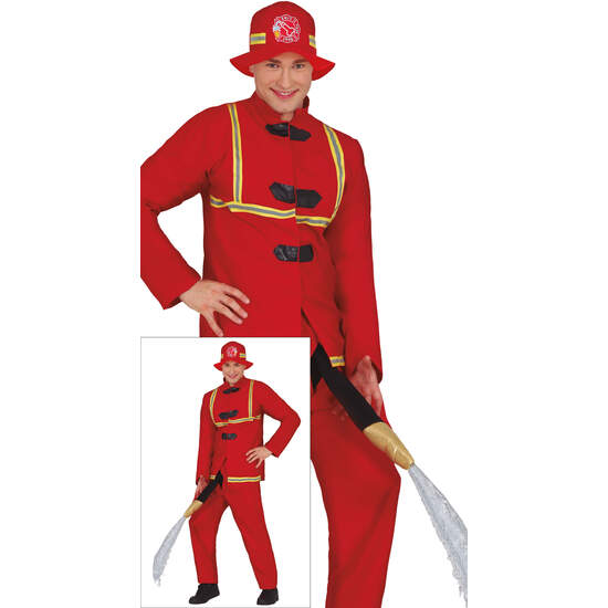 FIREFIGHTER WITH HOSE, ADULTO, 48 – 50 (M) image 0