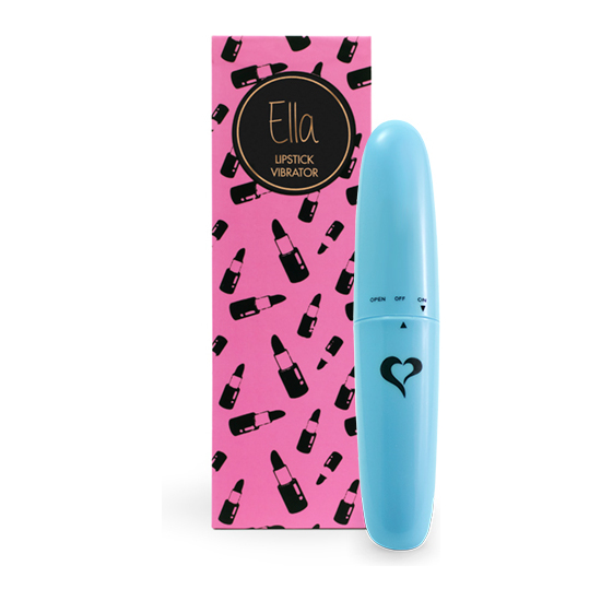 FEELZTOYS - ELLA LIPSTICK VIBRATOR LIGHT BLUE image 0