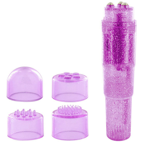 LOVERSPREMIUM - POCKET ROCKET MASSAGER PURPLE image 1