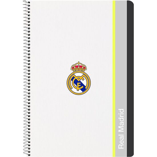 LIBRETA FOLIO 80 H. TAPAS DURAS 1DISEÑO REAL MADRID EQUIP. 25/26 image 0