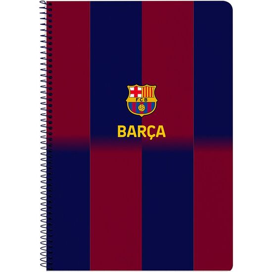 LIBRETA FOLIO 80 H. TAPAS DURAS F.C.BARCELONA 1ª EQUIP. 25/26 image 0