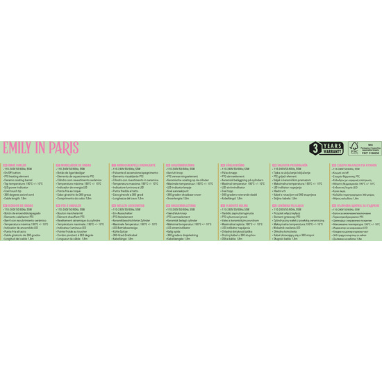 RIZADOR DE ONDAS EMILY IN PARIS image 3