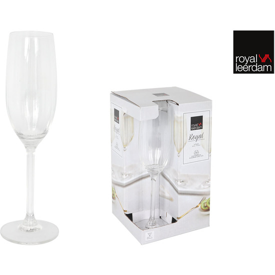 SET 4 COPAS CHAMPAGNE ROYAL 22CL Ø5.65X23CM image 0