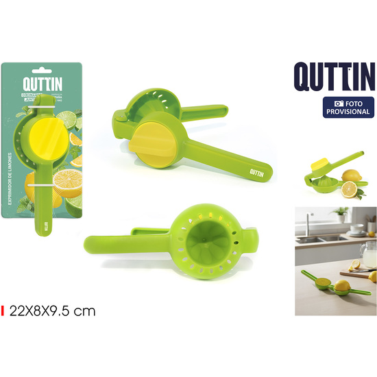 EXPRIMIDOR LIMONES PLASTICO QUTTIN image 0