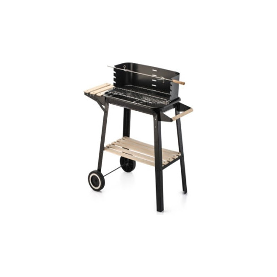 BARBACOA C/RUEDAS 82.3X44.3X84.5CM ALGON BBQ image 0