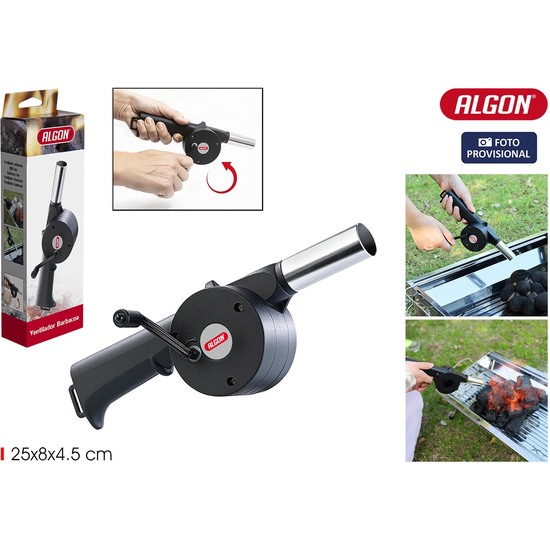 VENTILADOR BARBACOA 25CM ALGON BBQ image 0