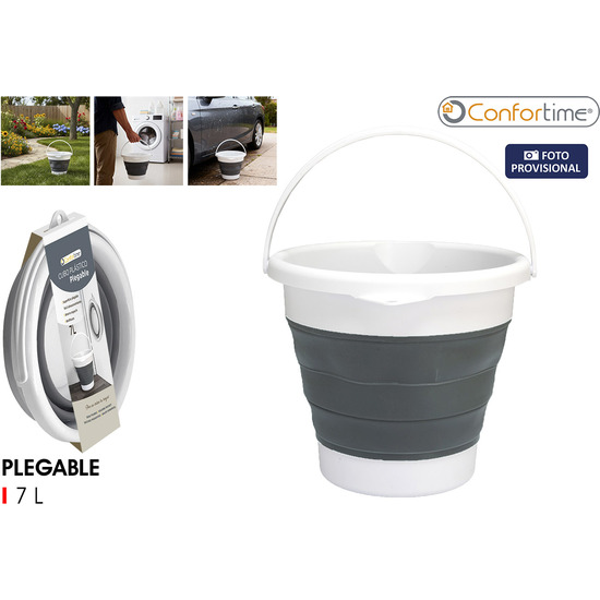 CUBO PLASTICO PLEGABLE 7LTS CONFORTIME image 0