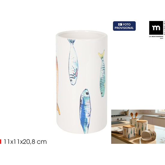 TARRO COCINA 11X208CM PEIXE image 0