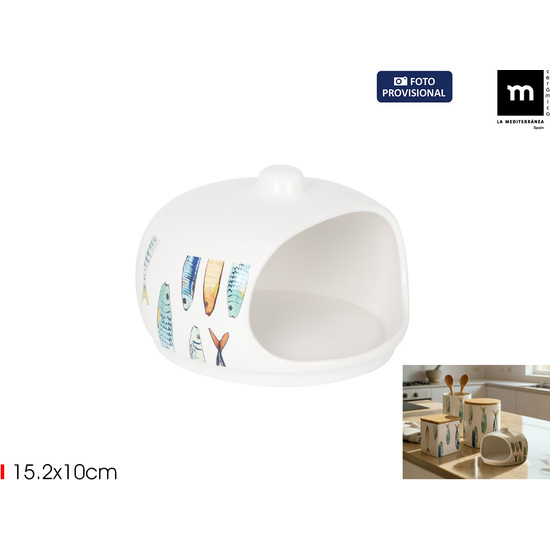 ESTROPAJERO 15.2X10CM PEIXE image 0