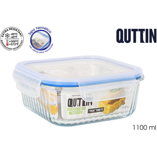 FIAMBRERA CUAD.HERM.18.5X18.5CM 1.1LTEXTURY image 0