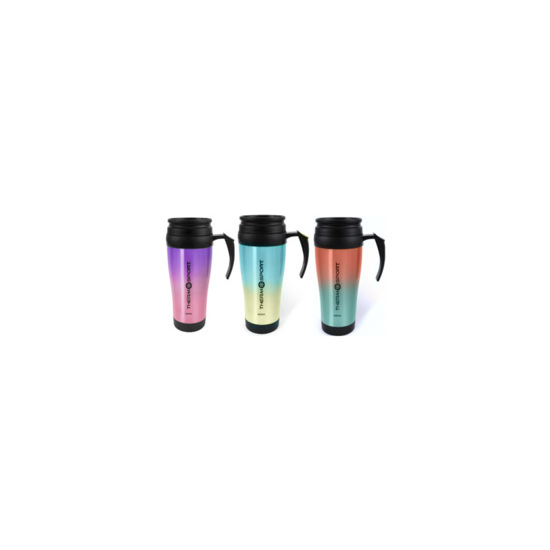 TRAVEL MUG DEC.BICOLOR 400ML THERMOSPORT image 0