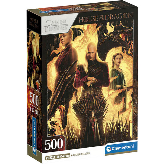 PUZZLE LA CASA DEL DRAGON 500PZS image 0