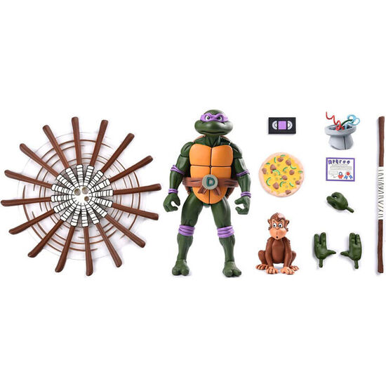 FIGURA ULTIMATE DONATELLO COMICS TORTUGAS NINJA 18CM image 1