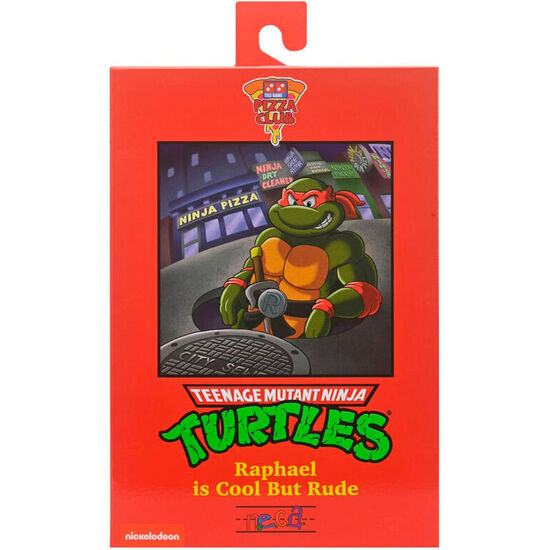 FIGURA ULTIMATE RAPHAEL VHS CARTOON TORTUGAS NINJA 18CM image 2