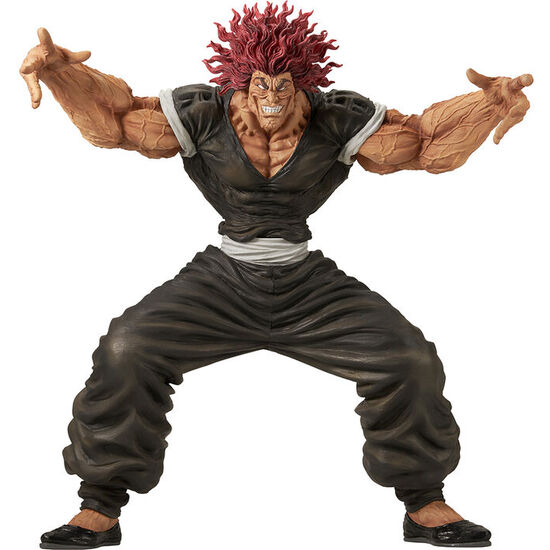 FIGURA ICHIBANSHO YUJIRO HANMA THE WORLD CAN BE CHANGED WITH ONE FIST BAKI 25CM image 0