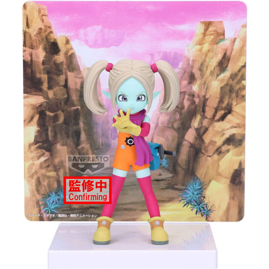 FIGURA PANZY WITH PANEL DRAGON BALL DAIMA 13CM image 0