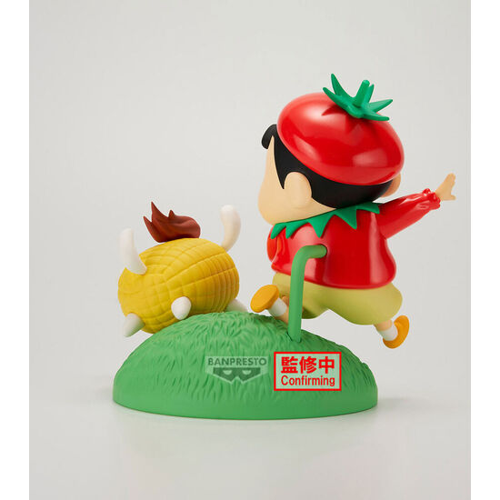 FIGURA SHINNOSUKE VEGETABLE COSTUME CRAYON SHINCHAN 10CM image 3