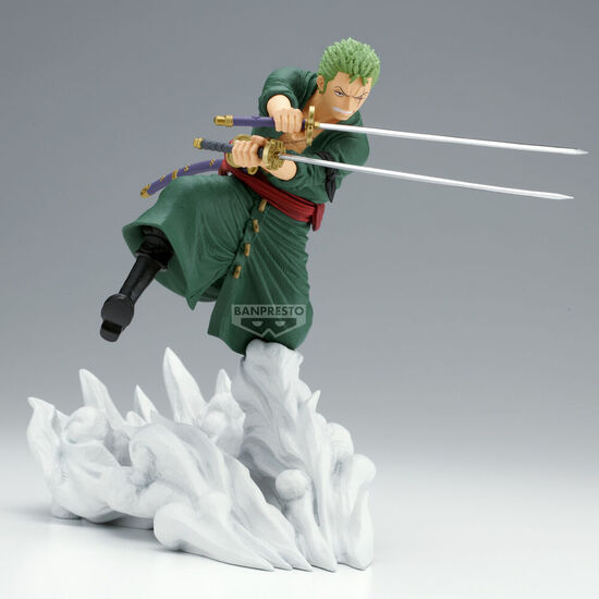 FIGURA RORONOA ZORO SENKOZEKKEI ONE PIECE 15CM image 1