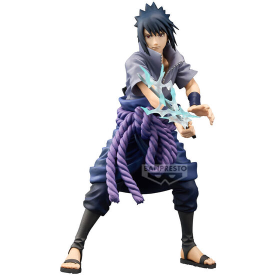 FIGURA SASUKE UCHIHA GRANDISTA NARUTO SHIPPUDEN 24CM image 0
