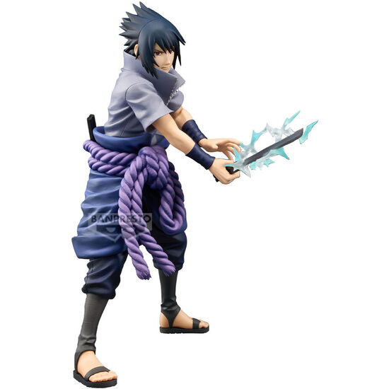 FIGURA SASUKE UCHIHA GRANDISTA NARUTO SHIPPUDEN 24CM image 1