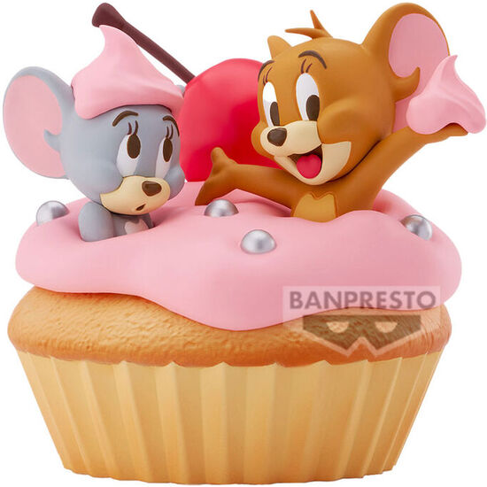 FIGURA JERRY & TUFFY BIG SOFT VINYL TOM & JERRY 11CM image 0