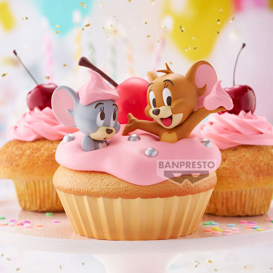 FIGURA JERRY & TUFFY BIG SOFT VINYL TOM & JERRY 11CM image 1