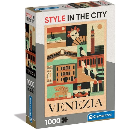PUZZLE VENECIA STYLE IN THE CITY 1000PZS image 2