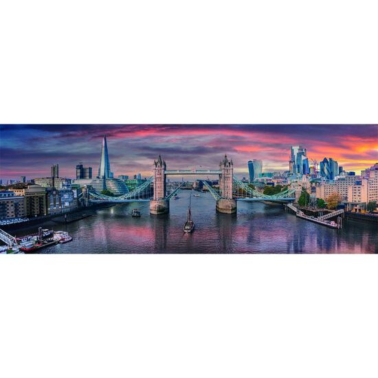 PUZZLE PANORAMA ACROSS THE RIVER THAMES HIGH QUALITY 1000PZS image 0