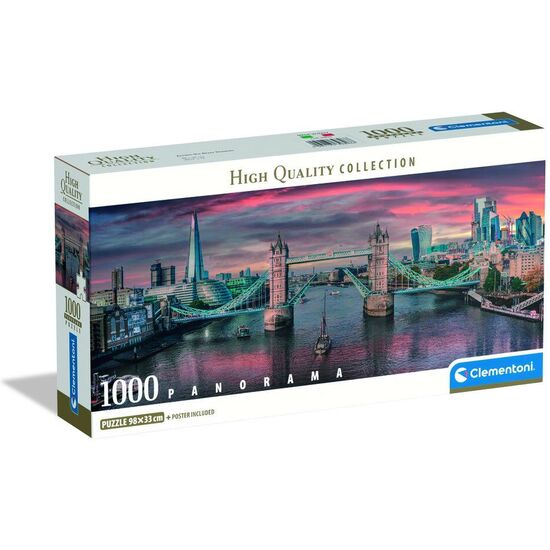 PUZZLE PANORAMA ACROSS THE RIVER THAMES HIGH QUALITY 1000PZS image 1