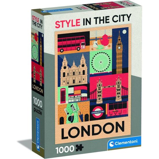 PUZZLE LONDRES STYLE IN THE CITY 1000PZS image 1